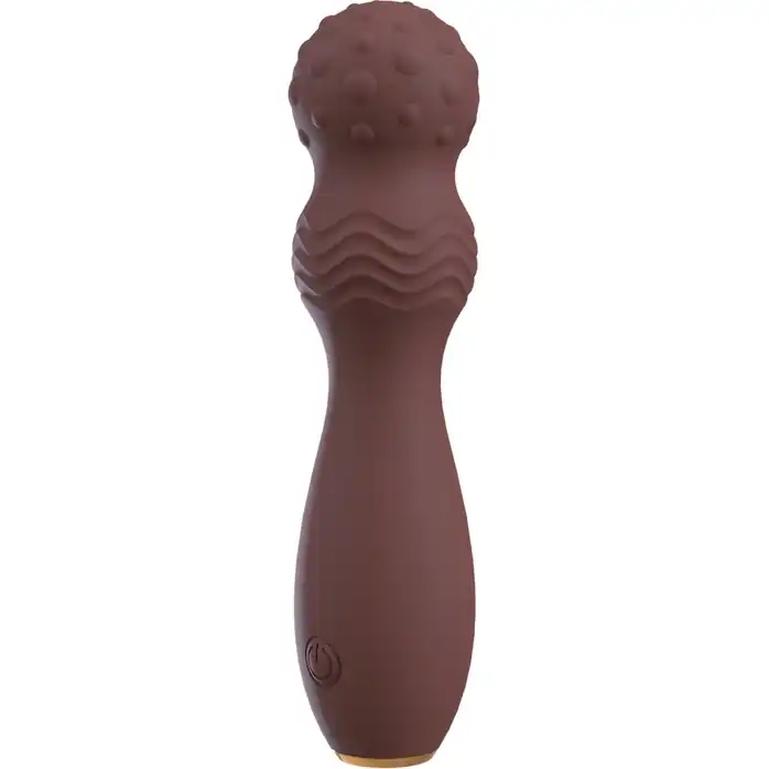 Коричневый вибратор-жезл Hazel 03 - 14 см - You2Toys. Фотография 9.