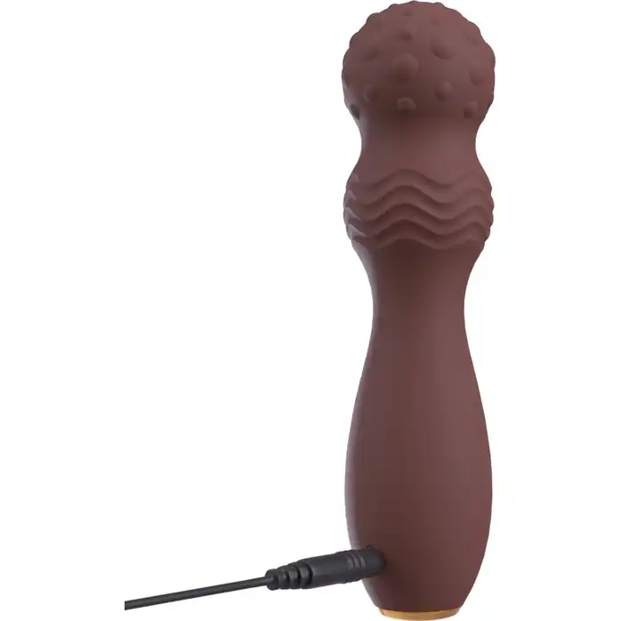 Коричневый вибратор-жезл Hazel 03 - 14 см - You2Toys. Фотография 10.