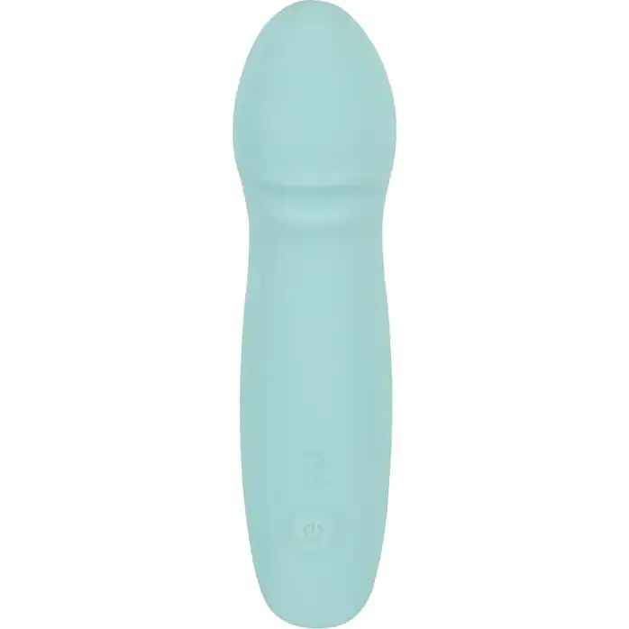 Аквамариновый мини-вибратор Cuties G-Spot Vibrator - 15,5 см - You2Toys. Фотография 6.
