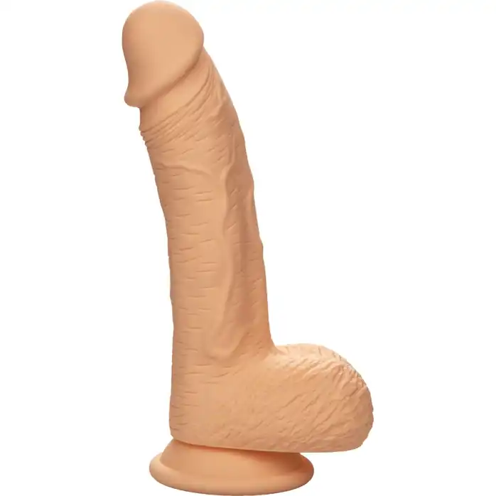 Телесный фаллоимитатор Dual Density Silicone Studs - 21,5 см - Studs