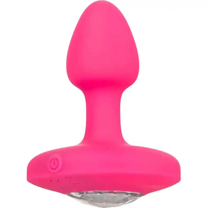 Розовая анальная вибропробка Small Rechargeable Vibrating Probe - 7,5 см - Cheeky. Фотография 5.