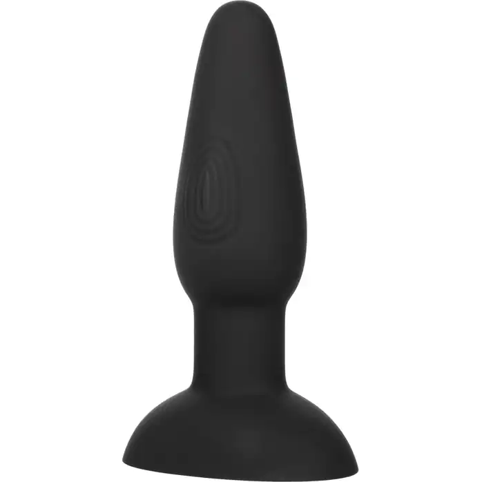 Черная анальная вибропробка Bionic Dual Pulsating Probe - 14 см - Bionic