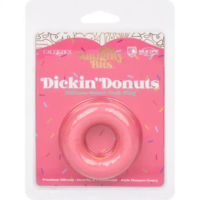 Эрекционное кольцо в форме пончика Dickin’ Donuts Silicone Donut Cock Ring - Naughty Bits. Фотография 11.