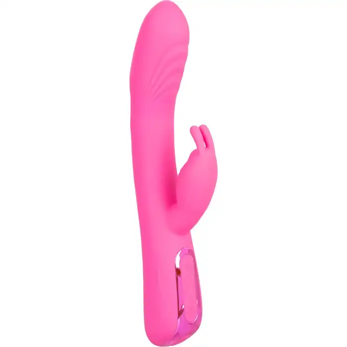 Розовый вибратор-кролик Elite Rocking Rabbit - 22,75 см - Jack Rabbits