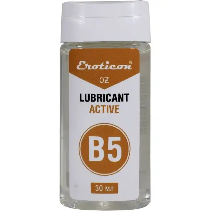 Регенерирующая гель-смазка на водной основе ACTIVE с провитамином B5 - 30 мл - Eroticon lubricants