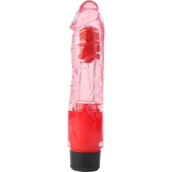 Розовый вибратор 8.1 Inch Realistic Vibe - 20 см - Basic Luv Theory