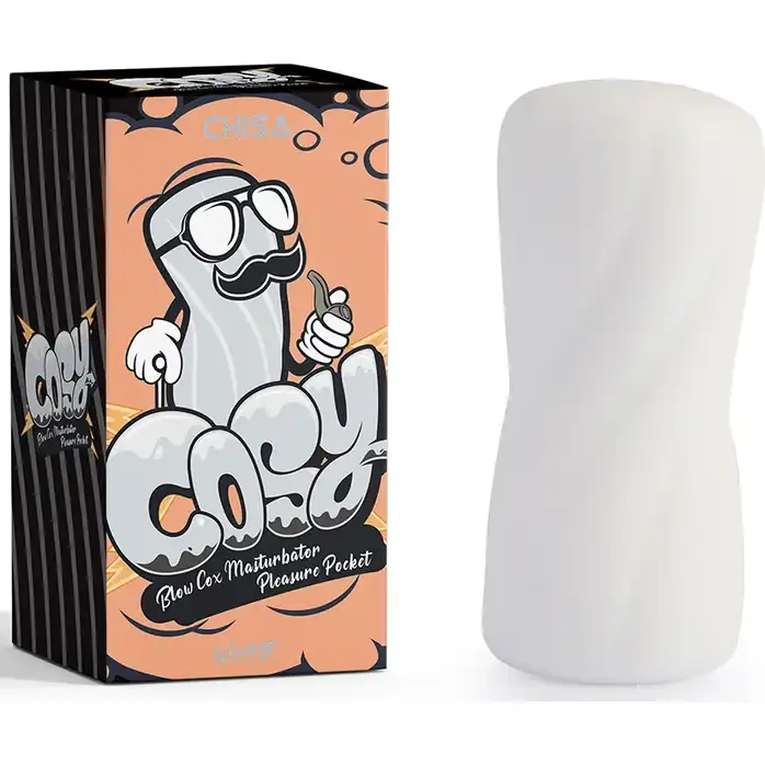 Белый мастурбатор Blow Cox Masturbator Pleasure Pocket - COSY