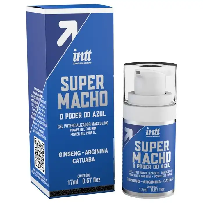 Мужской стимулирующий гель Super Macho - 17 мл