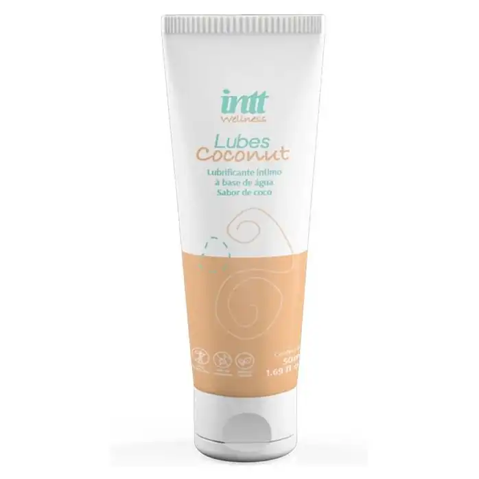 Лубрикант на водной основе Lubes Coconut с ароматом кокоса - 50 гр