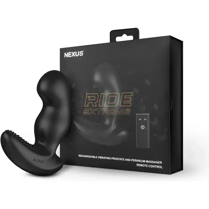 Черный вибромассажер простаты Nexus Ride Extreme - 14,1 см. Фотография 2.