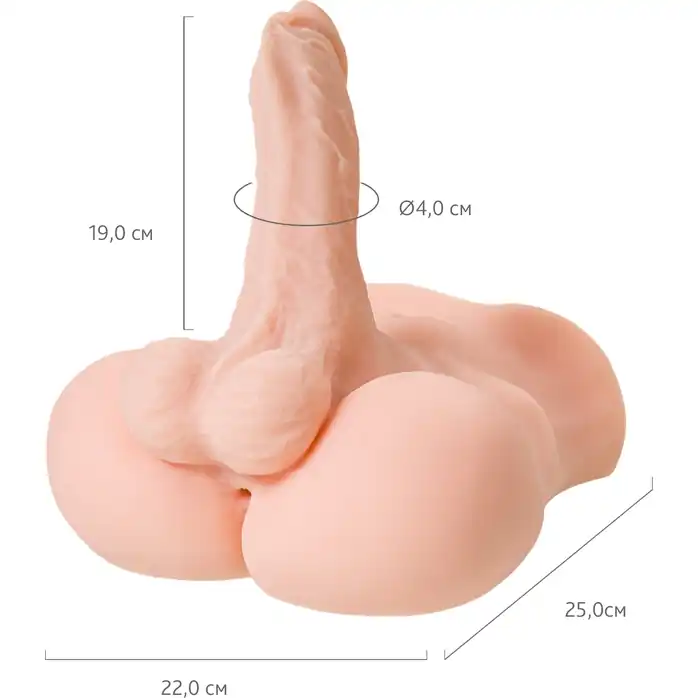 Мастурбатор с фаллосом Manuel - Juicy Pussy. Фотография 3.