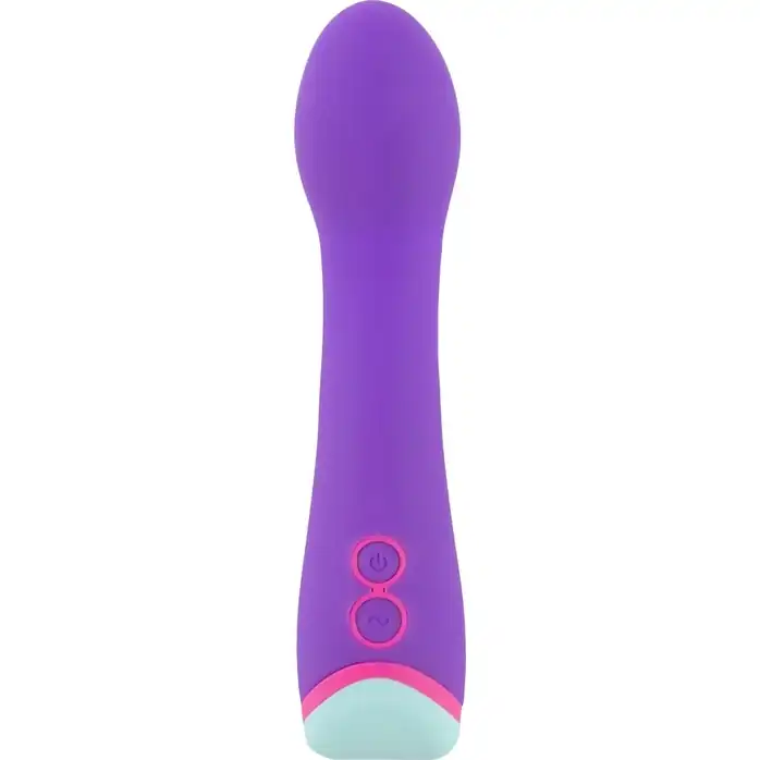 Фиолетовый вибратор для стимуляции точки G - 14,5 см - You2Toys. Фотография 2.