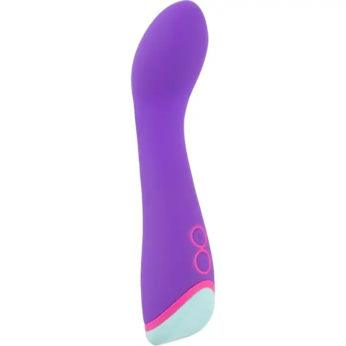 Фиолетовый вибратор для стимуляции точки G - 14,5 см - You2Toys