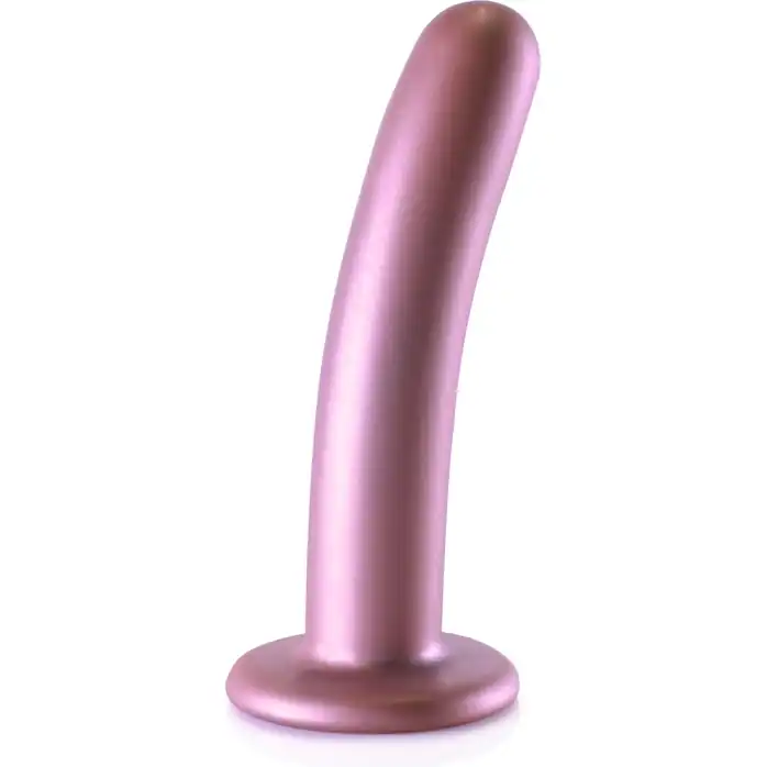 Розовый фаллоимитатор Smooth G-Spot - 15 см - Ouch!