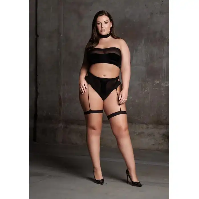Эффектный комплект белья Ananke размера plus size - Le Desir. Фотография 5.