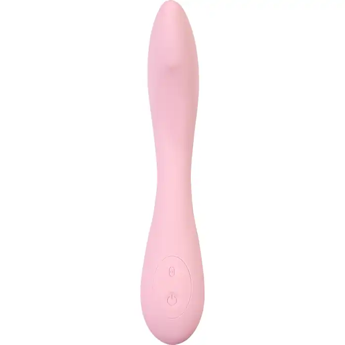 Розовый G-вибратор со стимулирующим шариком Mitzi - 21 см. Фотография 6.