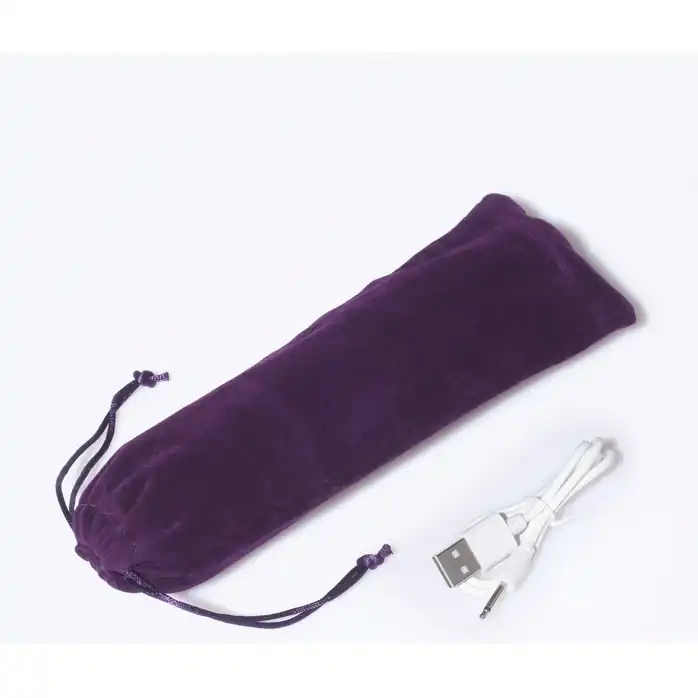 Белый жезловый вибромассажёр Wand Massager - 19 см - Оки-Чпоки. Фотография 4.