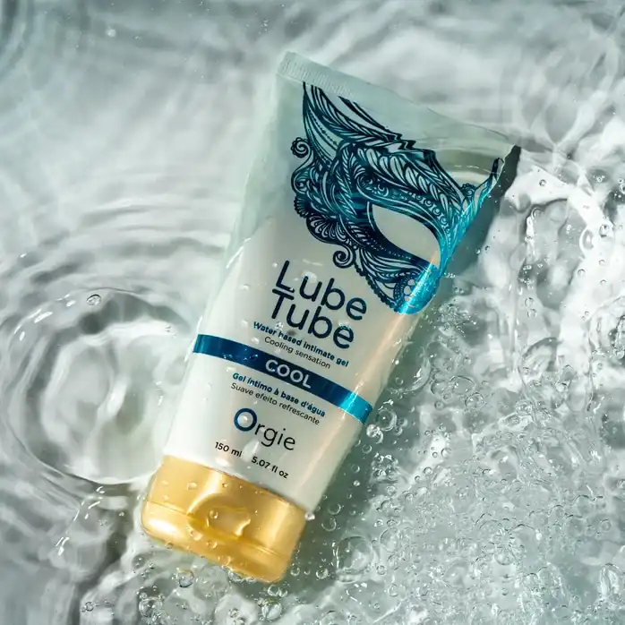 Интимный гель на водной основе Lube Tube Cool с охлаждающим эффектом - 150 мл. Фотография 4.