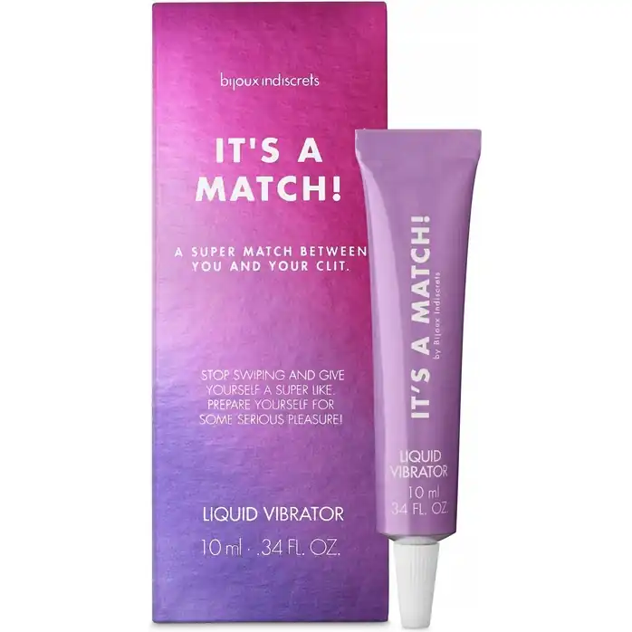 Жидкий вибратор Bijoux Indiscrets IT’S A MATCH - 10 мл