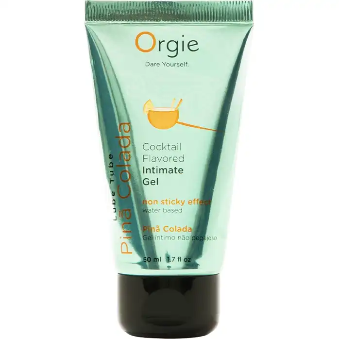 Съедобный интимный гель Orgie Lube Tube Cocktail Pina Colada - 50 мл