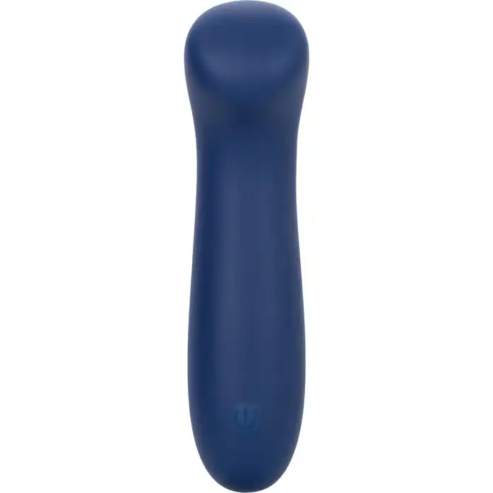 Синий вибромассажер Cashmere Satin G - 15,25 см - Cashmere. Фотография 7.