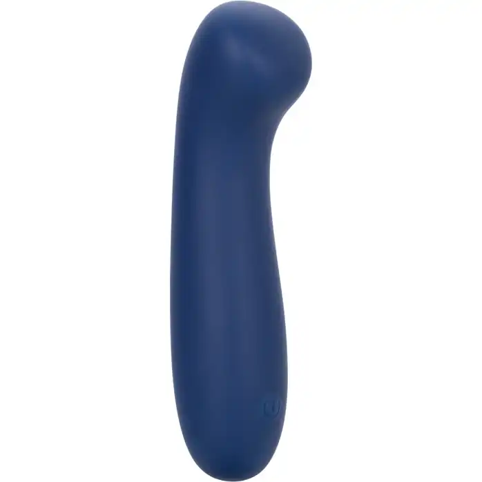 Синий вибромассажер Cashmere Satin G - 15,25 см - Cashmere