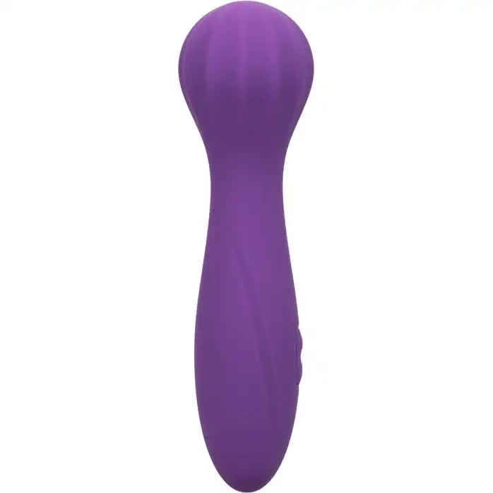 Фиолетовый вибромассажер Stella Liquid Silicone “O” Wand - 17,75 см - Stella. Фотография 7.