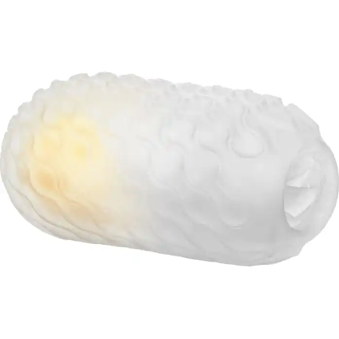 Двусторонний мастурбатор с желтым стимулирующим шариком Reversible Squishy Ball Stroker - Boundless. Фотография 6.