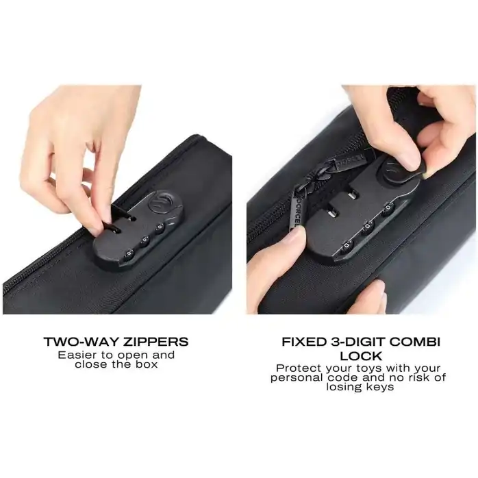 Сумочка для хранения игрушек Discreet Box. Фотография 4.