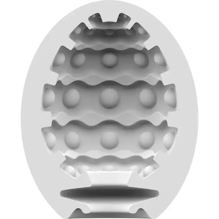 Набор из 3 мастурбаторов-яиц Satisfyer Bubble. Фотография 3.