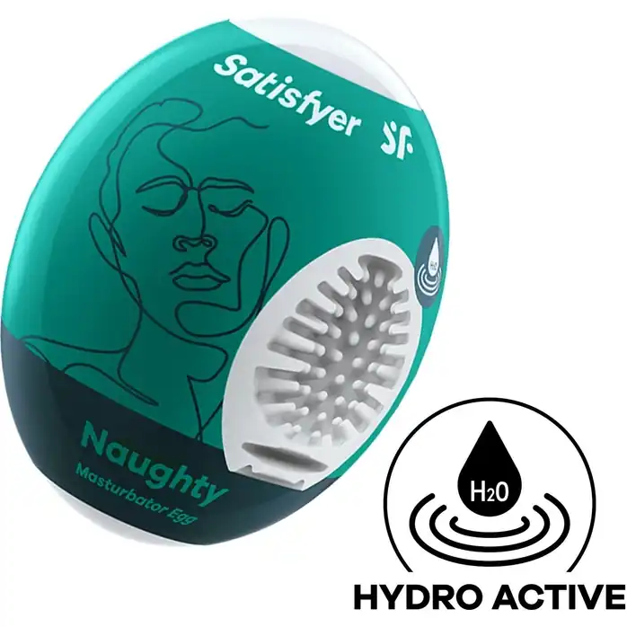 Набор из 3 мастурбаторов-яиц Satisfyer Naughty. Фотография 4.