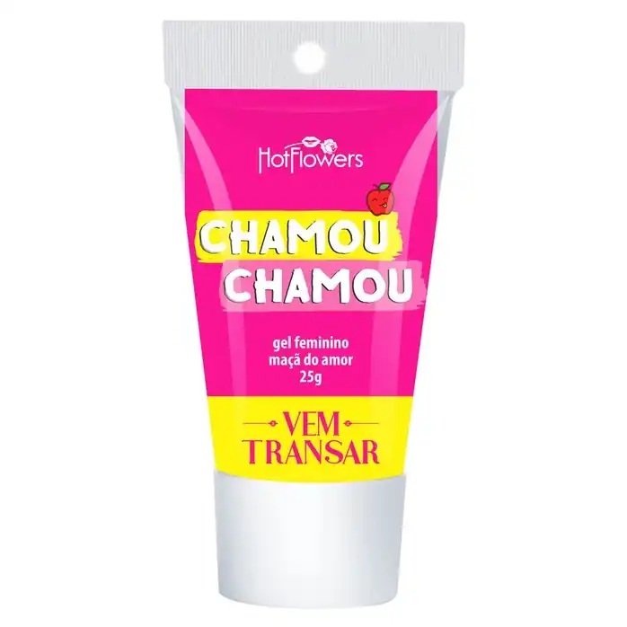 Клиторальный гель Chamou Chamou с ароматом яблока и согревающим эффектом - 25 гр