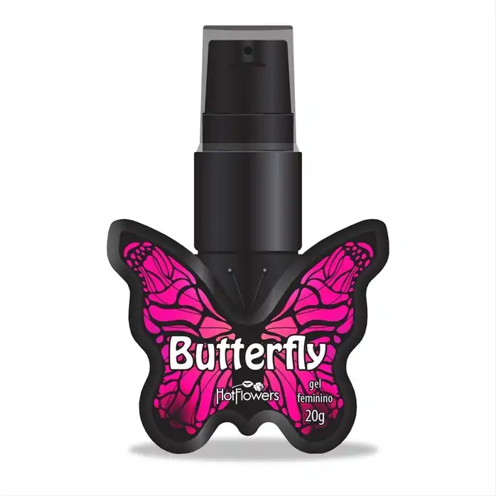 Возбуждающий клиторальный гель Butterfly со вкусом вишни - 25 гр