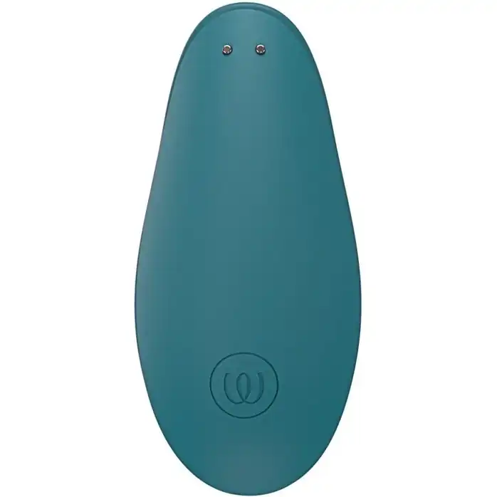 Темно-бирюзовый бесконтактный клиторальный стимулятор Womanizer Liberty 2. Фотография 4.