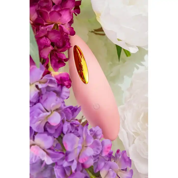 Розовый вакуумный стимулятор Lily - Flovetta. Фотография 12.