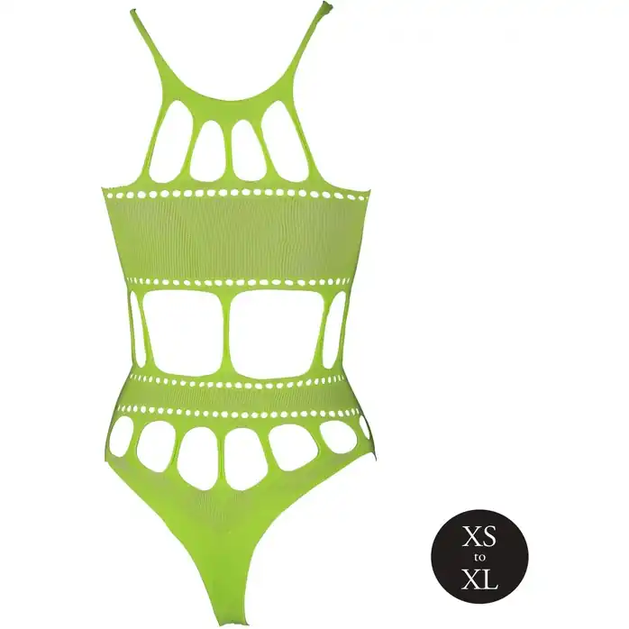 Стильное зеленое боди Body with Grecian Neckline - Ouch!. Фотография 8.