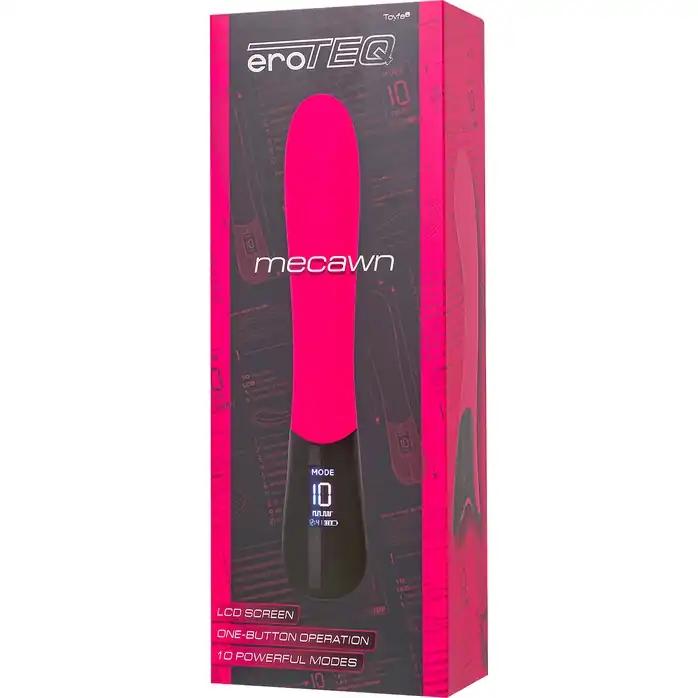 Ярко-розовый вибратор Mecawn - 20,5 см - EroTEQ by Toyfa. Фотография 9.