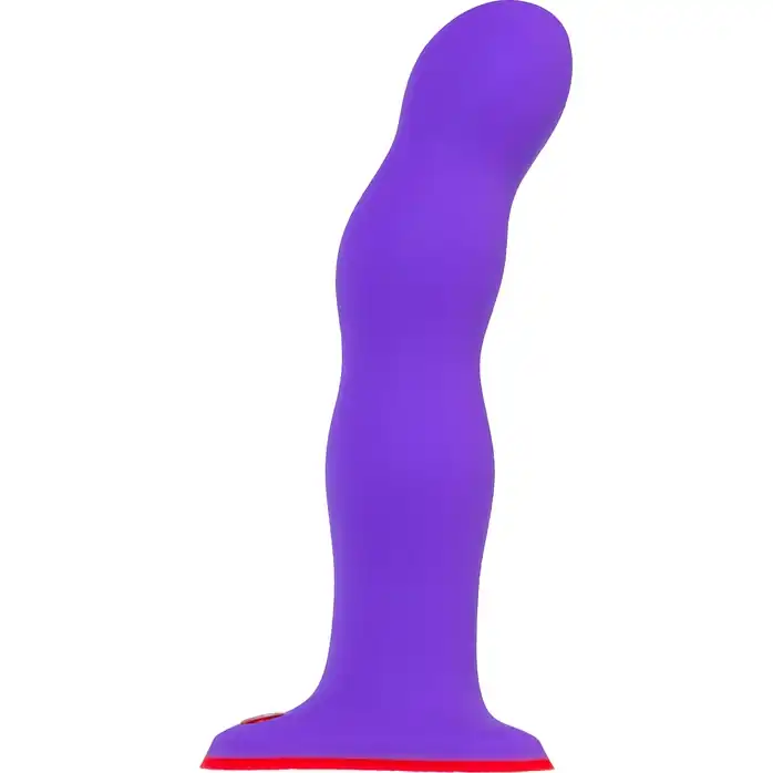 Фиолетовый фаллоимитатор Stubs Bouncer - 18,5 см. Фотография 5.