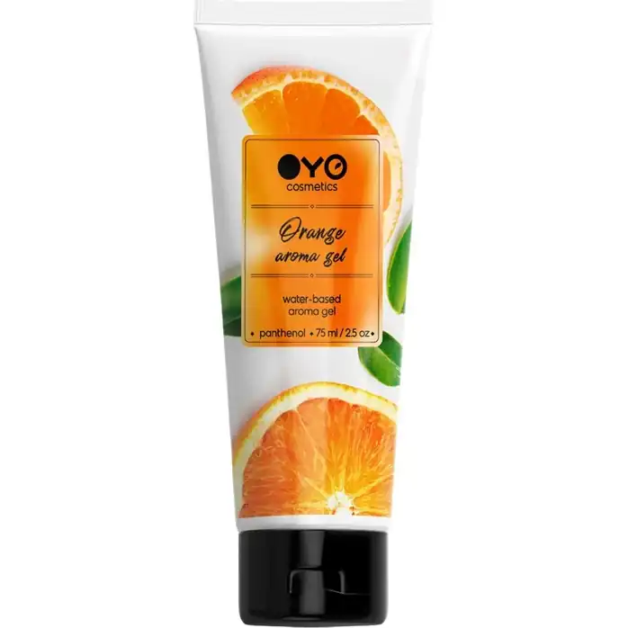 Лубрикант на водной основе OYO Aroma Gel Orange с ароматом апельсина - 75 мл. FFF