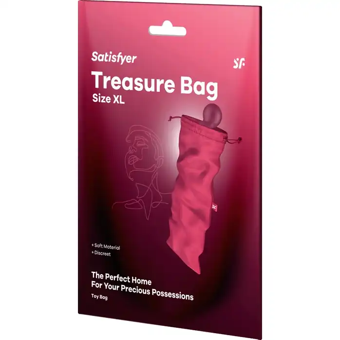 Розовый мешочек для хранения игрушек Treasure Bag XL