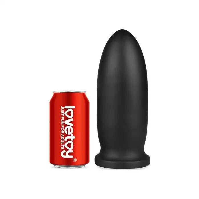 Черная анальная втулка 9 King Sized Anal Bomber - 23 см. Фотография 4.