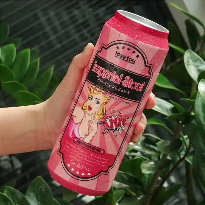 Мастурбатор-вагина Pleasure Brew Masturbator-Imperial Stout в банке. Фотография 6.