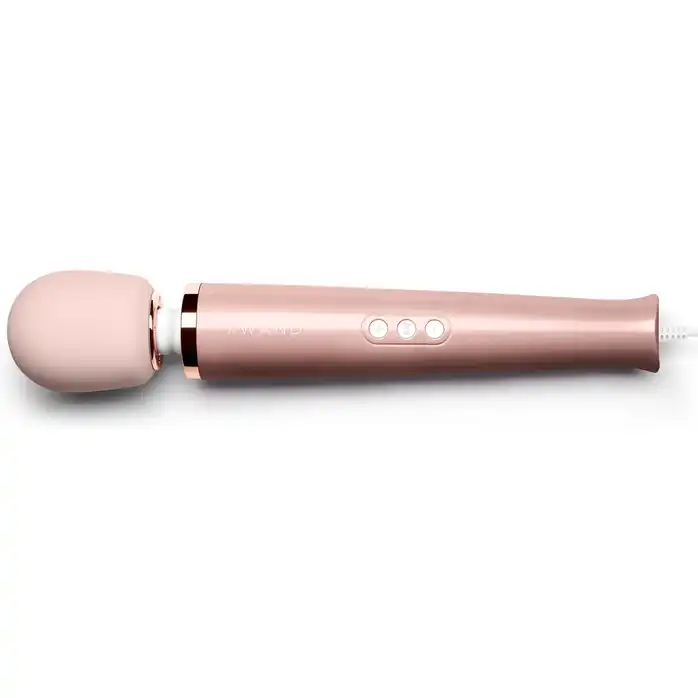 Проводной жезловый вибромассажер Le Wand Powerful Plug-In Vibrating Massger - 34 см. Фотография 3.