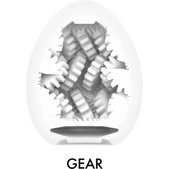 Мастурбатор-яйцо Tenga Egg Gear - EGG Series. Фотография 2.