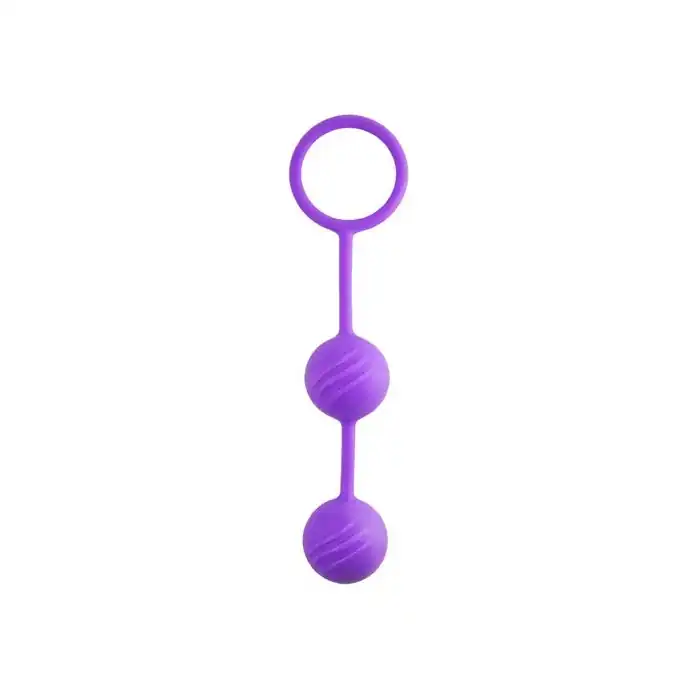 Фиолетовые вагинальные шарики Kegel Ball