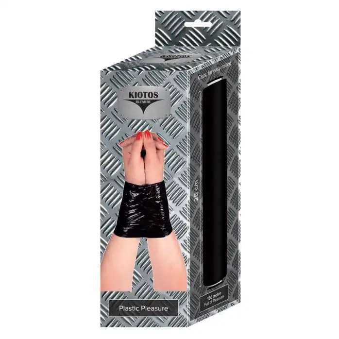 Рулон черной ленты для фиксации - 150 м - Kiotos Bizarre