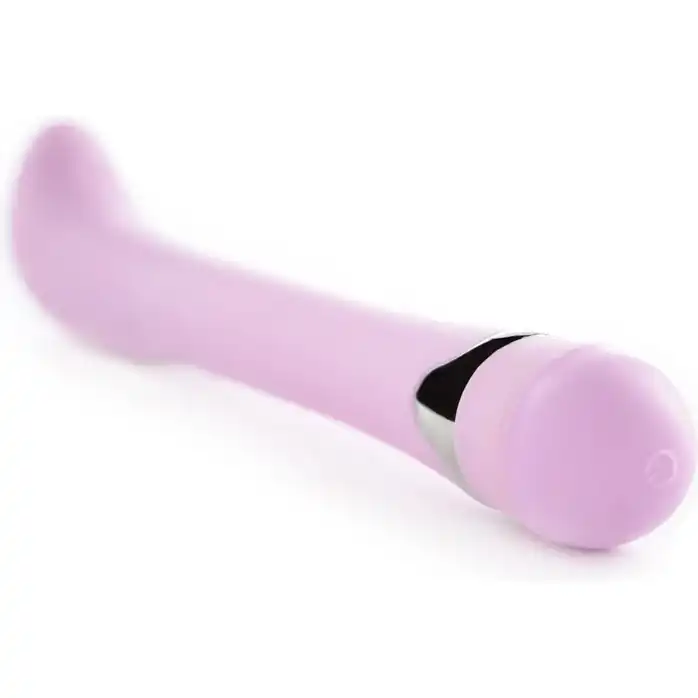 Розовый G-вибростимулятор THE CARRIE B. SLIM G - 17,5 см