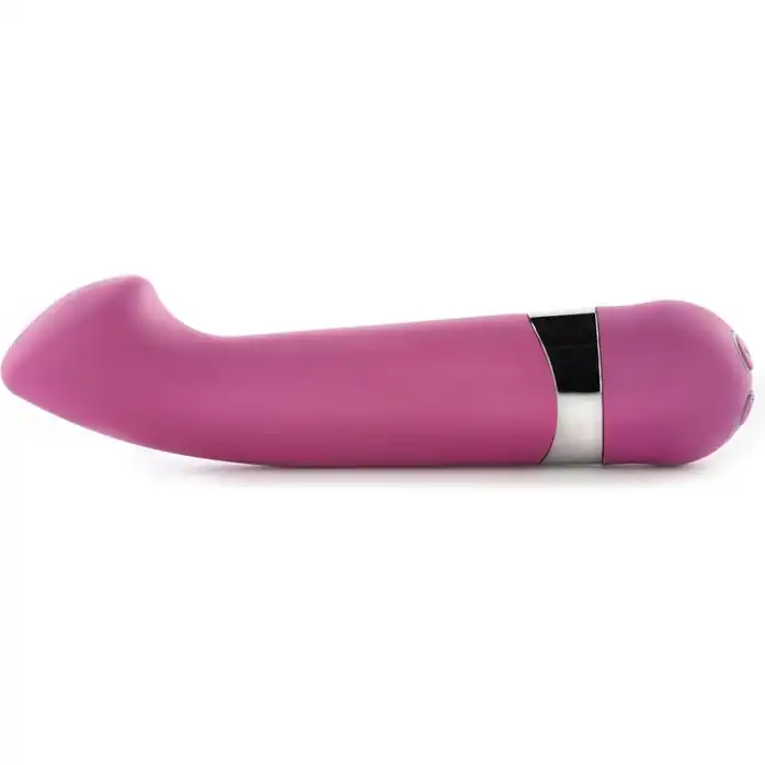 Розовый вибромассажёр для G-стимуляции THE EMILI BIG O G-SPOT - 17,2 см
