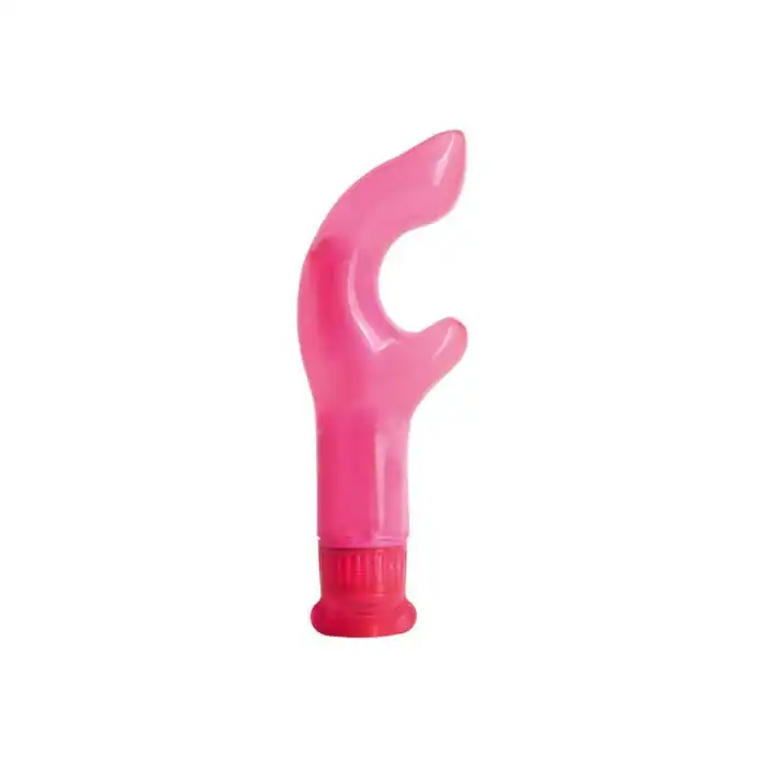 Вибратор для точки G и клитора Climax Gems Electric Quartz G - 15 см - Climax