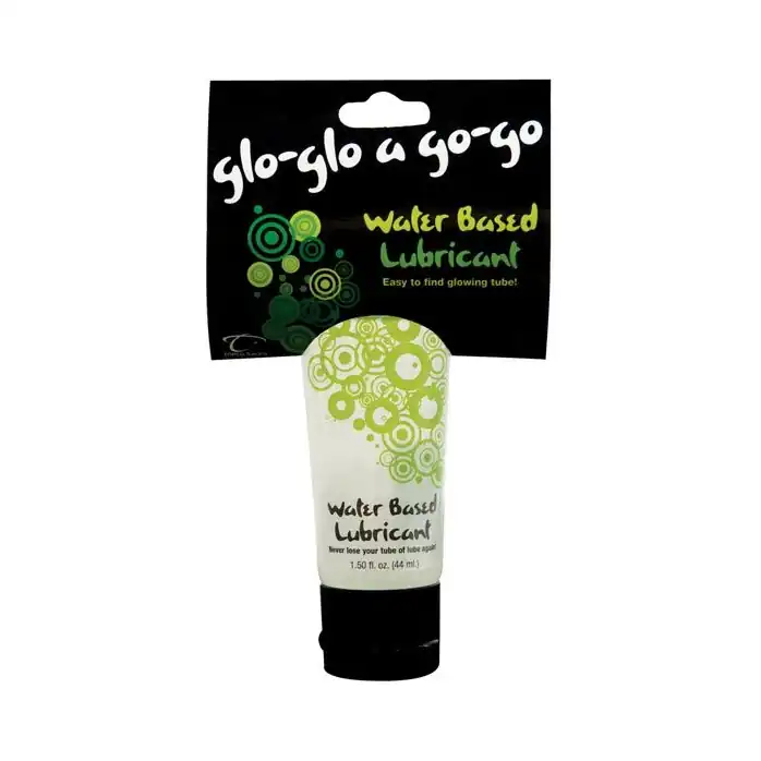 Светящийся лубрикант Glo-Glo a Go-Go Water Based Lubricant - 44 мл - Glo-Glo-a-Go-Go